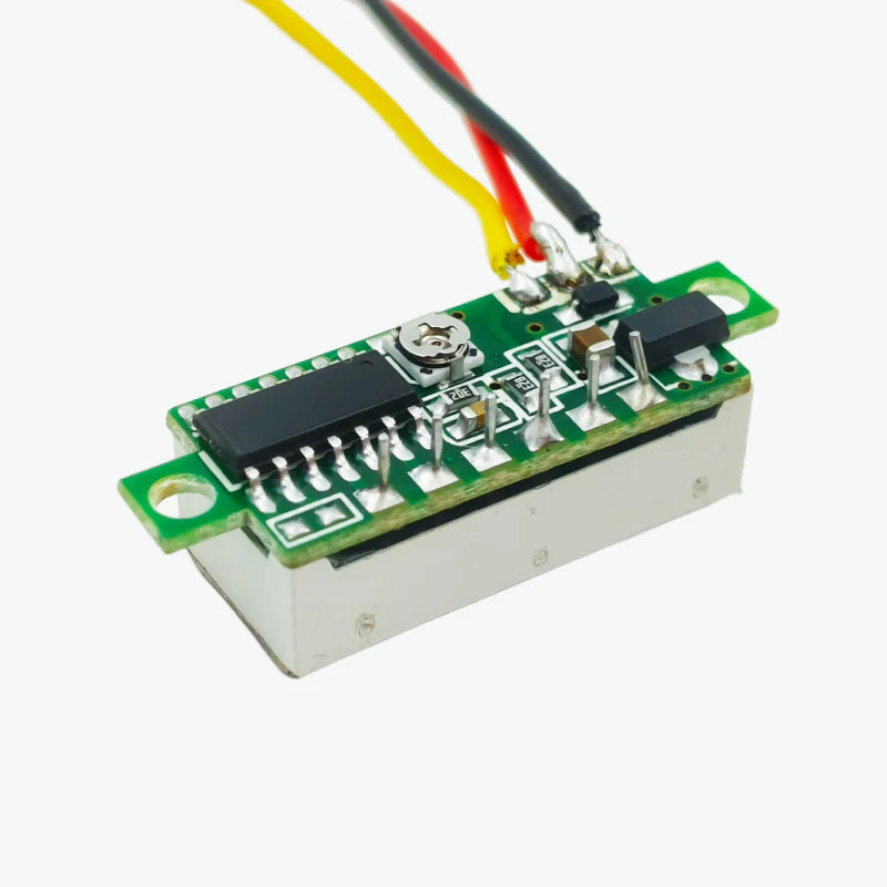 0.28 Inch 0-100V Three Wire DC Voltmeter