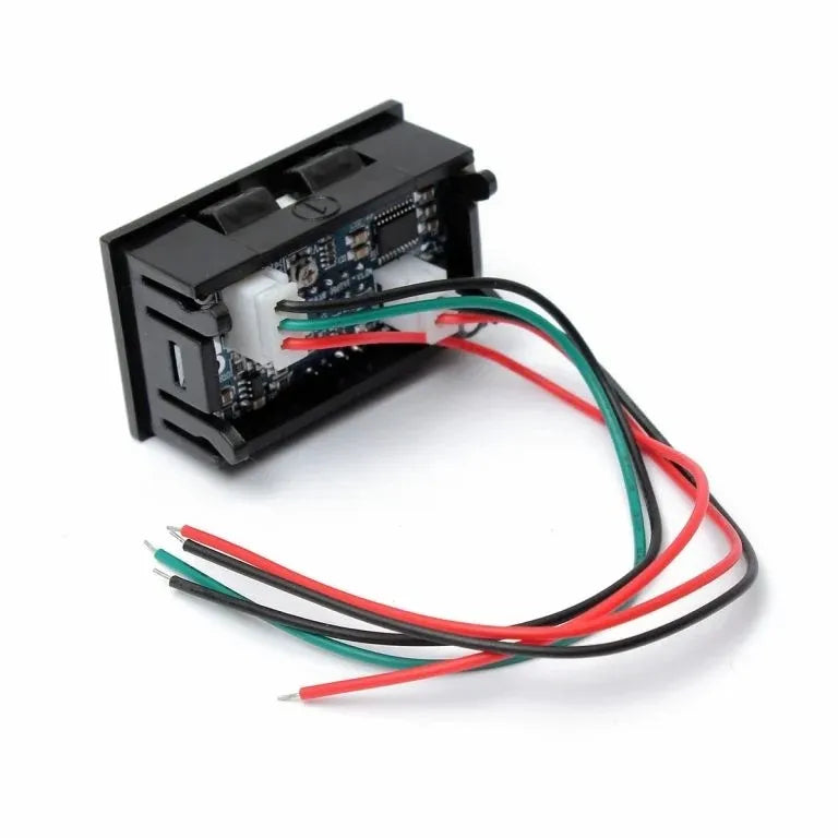 Digital Voltmeter (0-100V) and Ammeter (10A) Dual LED Voltage Current Measurement Module