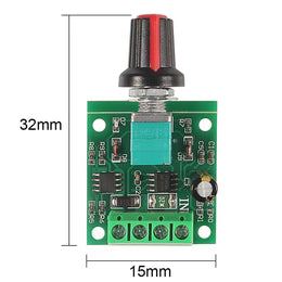 DC Motor Speed Controller Board Module PWM 12V 2A 1803BK