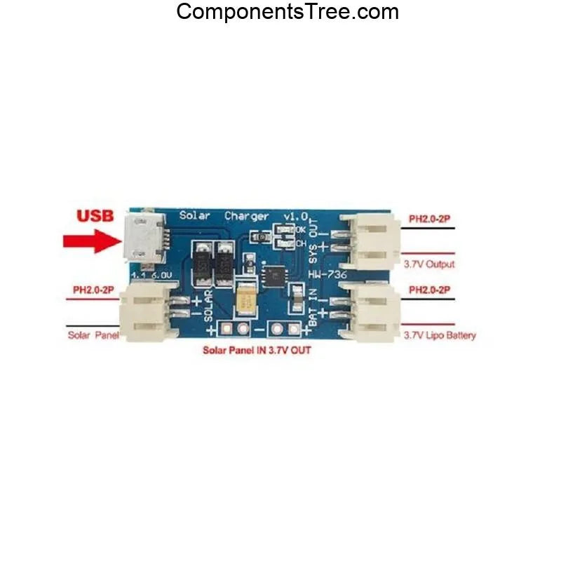 Mini Solar Charger Board