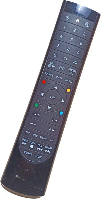 EHOP EHOP Compatible Remote Control for Smart LED TV Elista Remote Controller (Black)