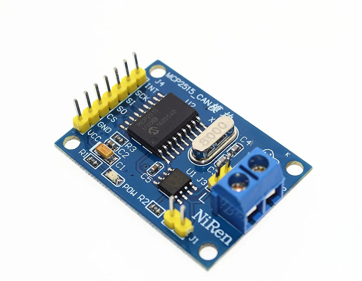 MCP2515 can module tja 1050 reciever