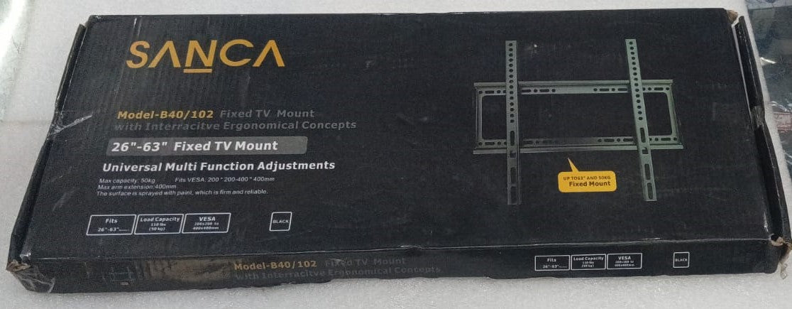SANCA 26-63 Wallmount Fixed for LED and LCD TV