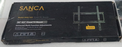 SANCA 26-63 Wallmount Fixed for LED and LCD TV