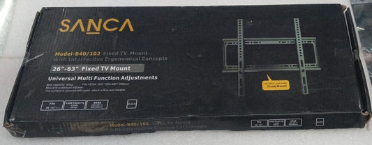 SANCA 26-63 Wallmount Fixed for LED and LCD TV