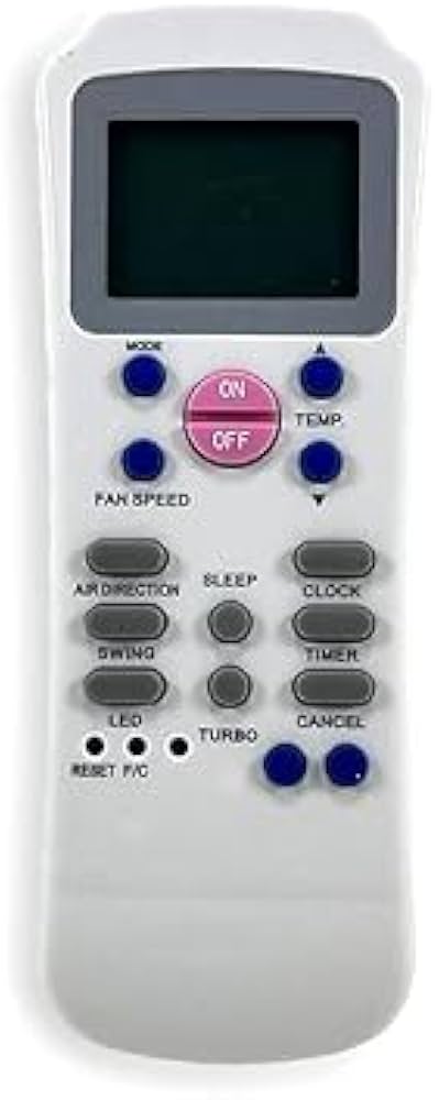 CARRIER AC REMOTE-82A