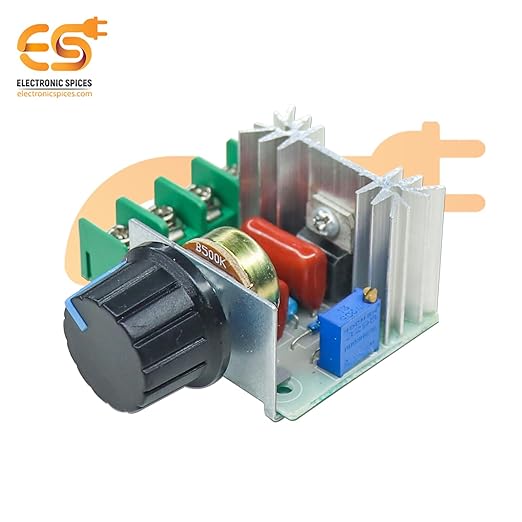 Robocraze 2000W AC 50-220V 25A Adjustable Motor Speed Controller Voltage Regulator PWM