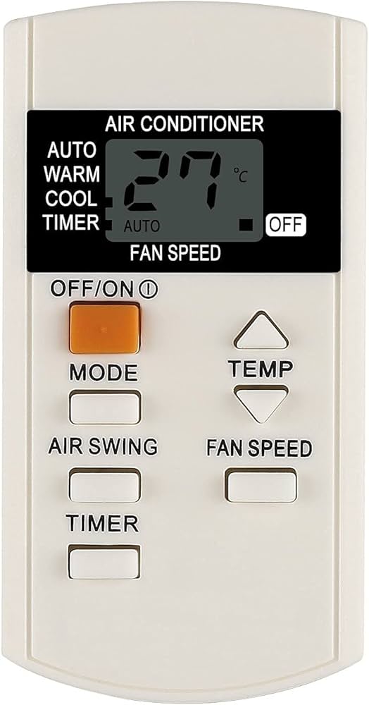 EHOP Remote Control Compatible for Panasonic Split Ac 44A,Multi-Coloured