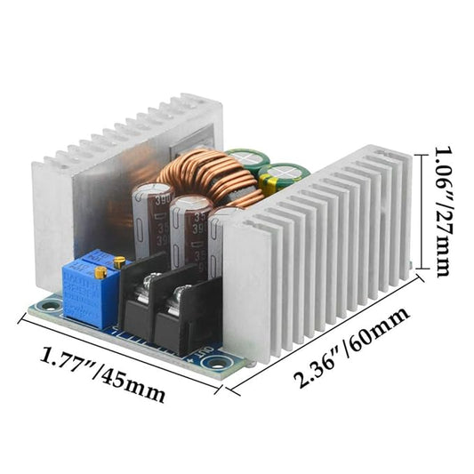 XINGYHENG 20A 300W High-Power Buck Converter Module DC 6-40V to DC 1.2-36V Adjustable Constant Voltage Constant Current Power Module Charging Drive with Short Circuit Protection