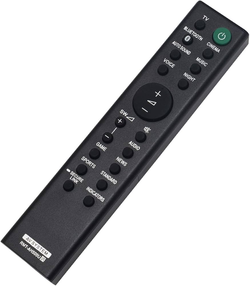 RMT-AH500U Replacement Remote Control Applicable for Sony