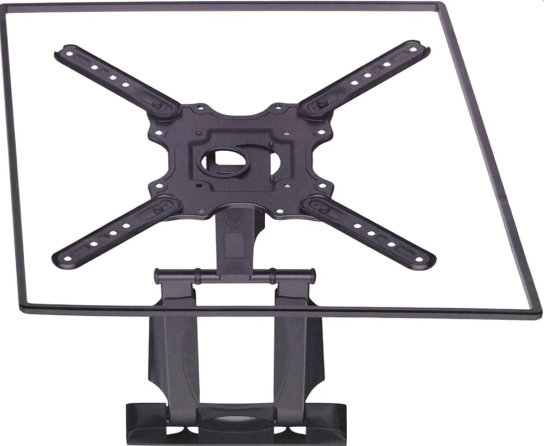 Cast Iron Black Nb P4 Wall Mount Stand, LED TV