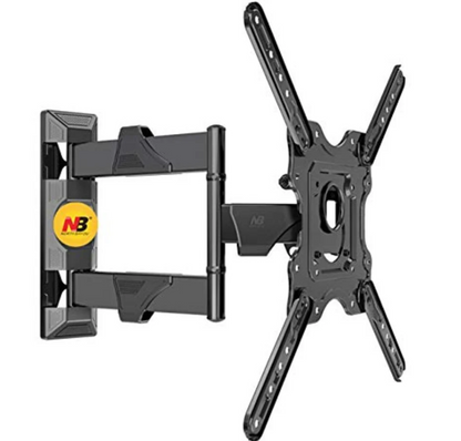 Cast Iron Black Nb P4 Wall Mount Stand, LED TV