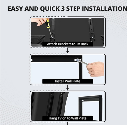 Heavy Duty TV Wall Mount Bracket for 14-42 inch