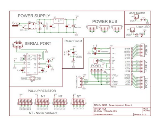 8051 Development Board