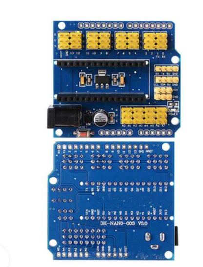 Nano 328P Expansion Adapter Breakout Board IO Shield