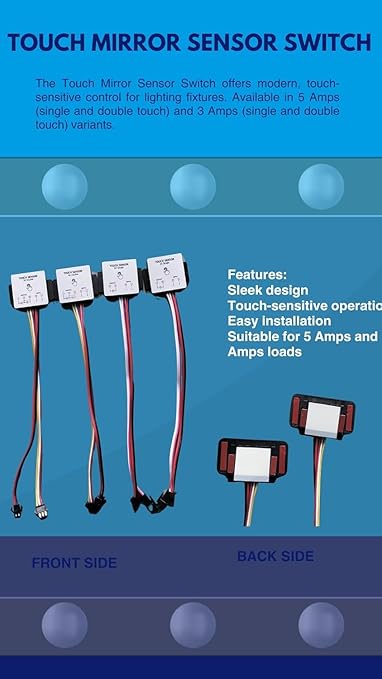 Smart Mirror Touch Switch