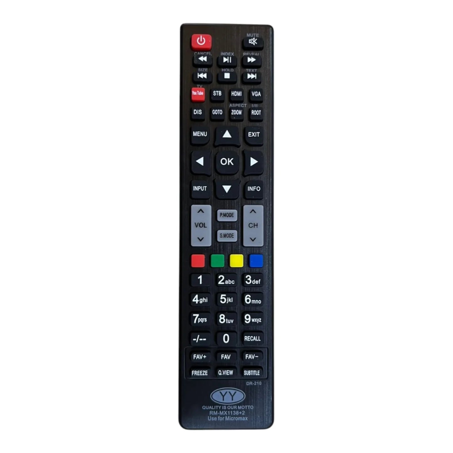 LED 175 Compatible for Micromax LED/LCD TV Remote